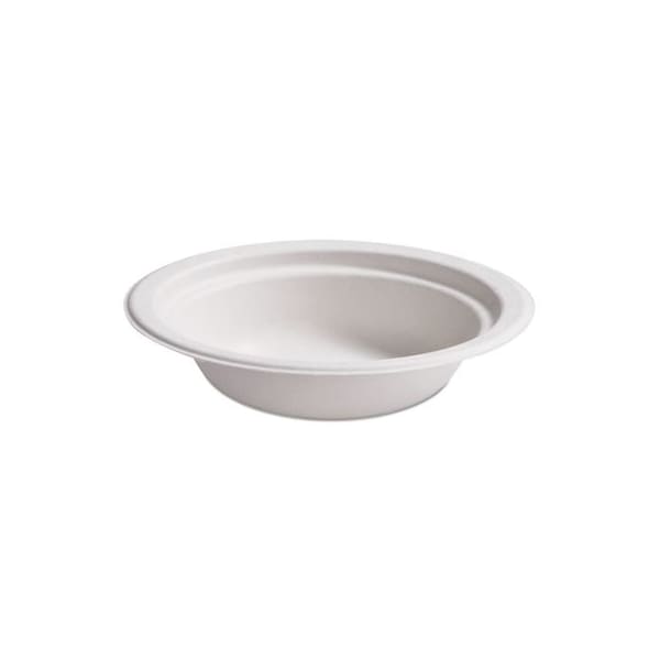 Huhtamaki Chinet, Paper Pro Round Bowls, 12 Oz, Beige, 125/bag, 8 Bags/carton 25780 - main